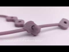 قابل للتعديل التسنين دمية الطفل سيليكون المنتجات لهاية سلسلة كليب