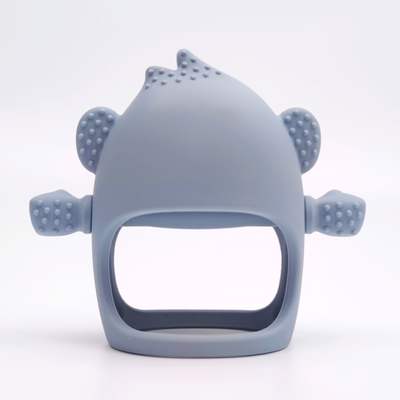 Creative Silicone Baby Teether Gorilla Shape Baby Teething Toys Anti Drop Mitten Teether