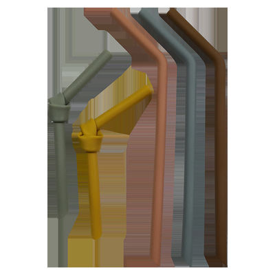 تغذية الطفل صديقة للبيئة سيليكون بندي القش قابلة لإعادة الاستخدام سيليكون شفاطات الشرب FDA