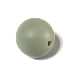 FDA Baby Chew 15mm سيليكون الخرز عضاضة للقلائد