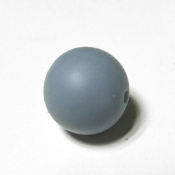 FDA Baby Chew 15mm سيليكون الخرز عضاضة للقلائد